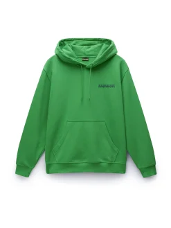 Felpa con cappuccio b-linth verde