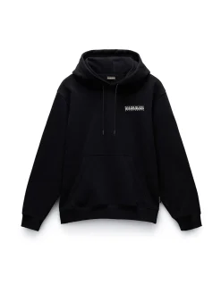 Felpa con cappuccio b-linth nero