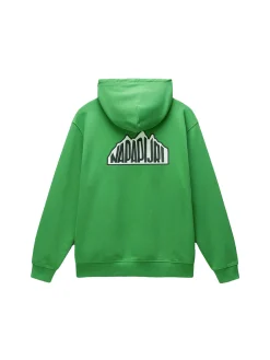 Felpa con cappuccio b-linth verde