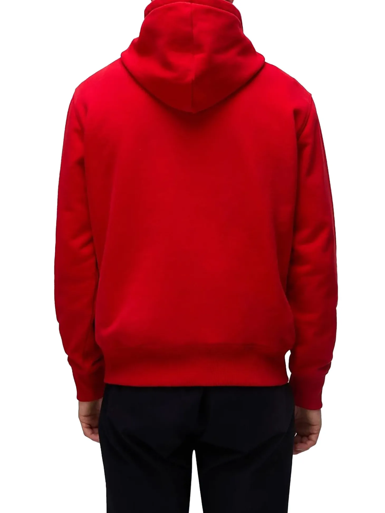 Felpa con cappuccio b-portaleth rosso
