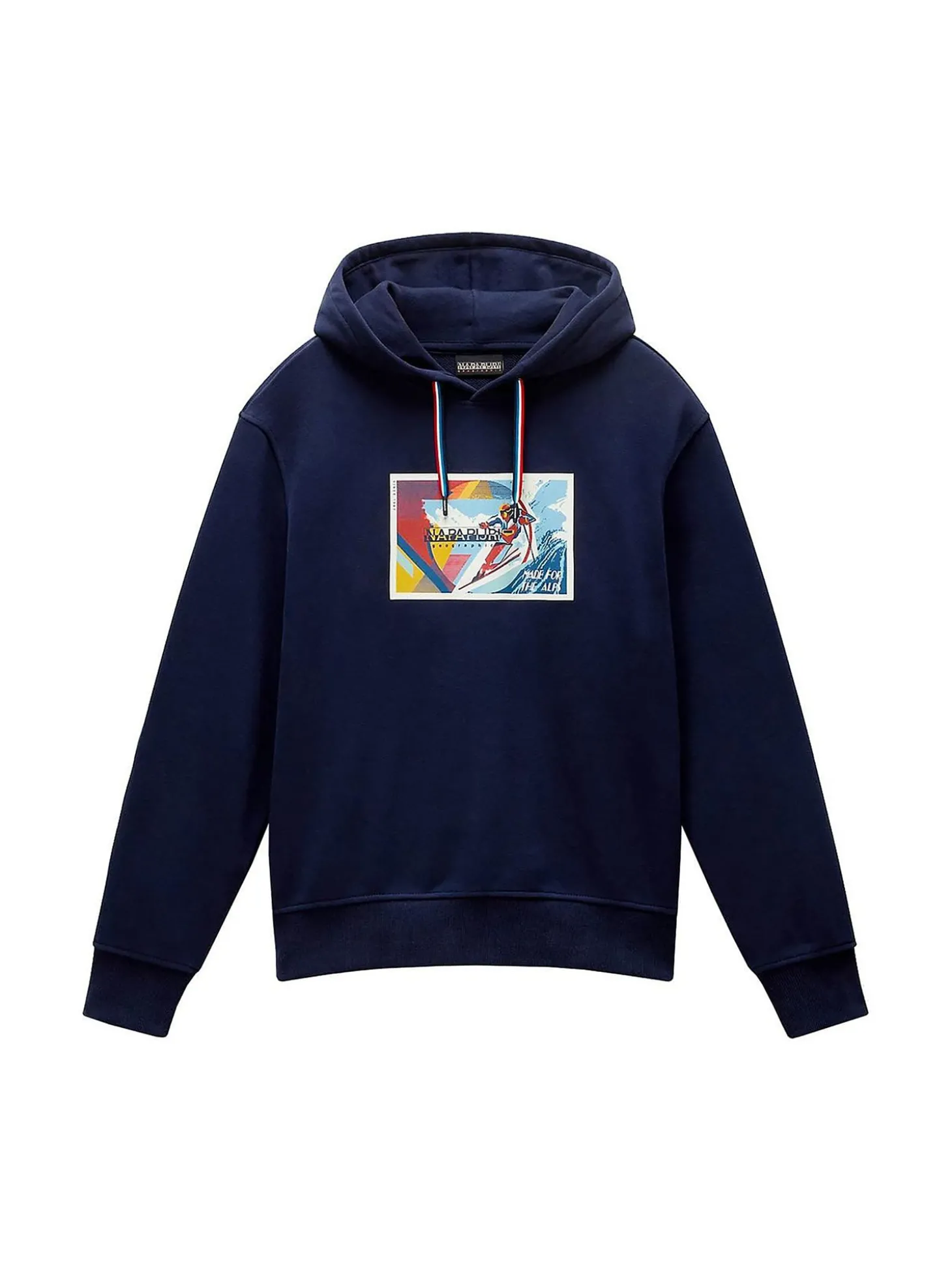 Felpa con cappuccio b-portaleth blu