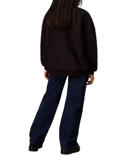 Felpa monologo teddy nero