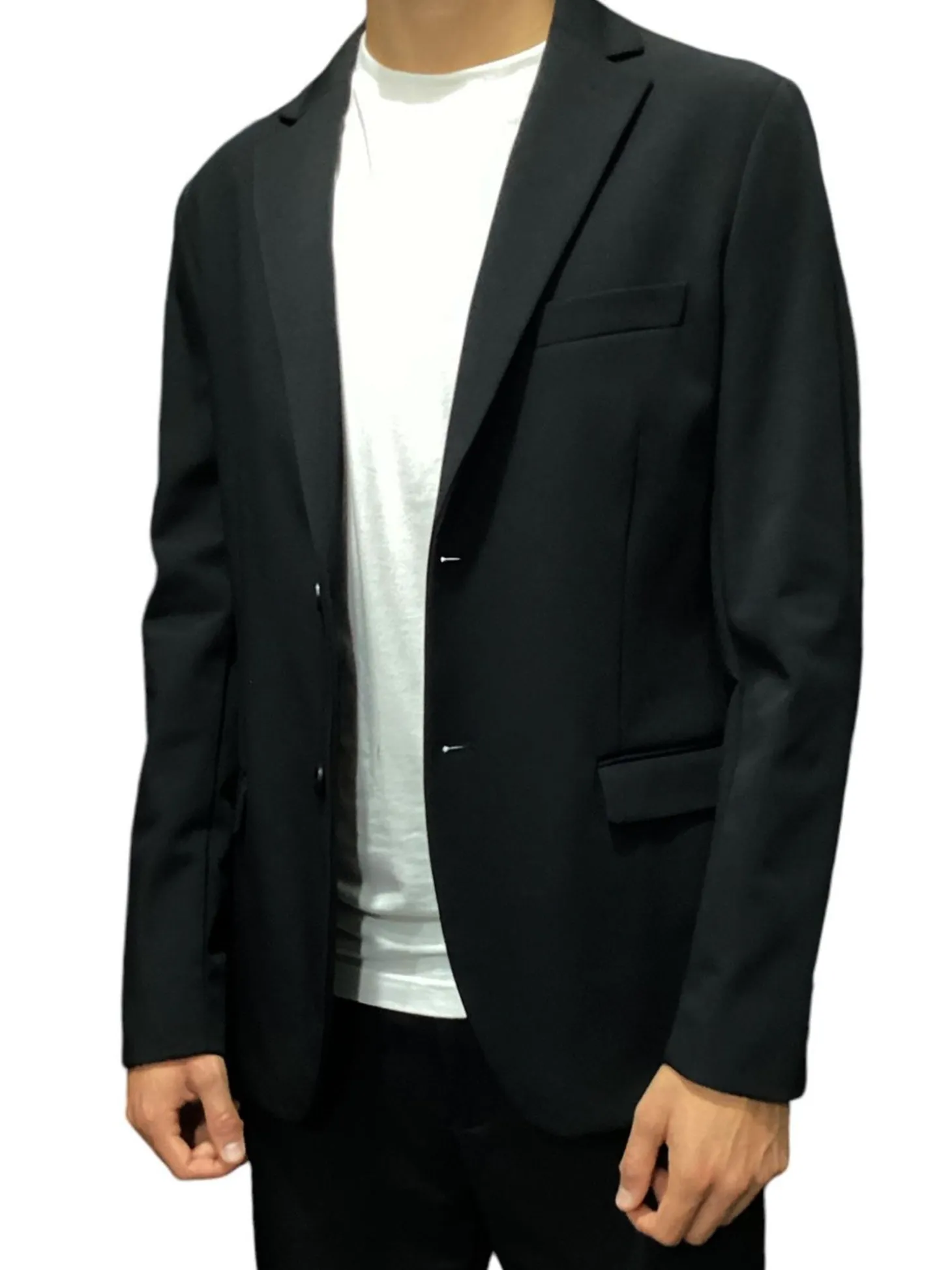 Giacca elegante monopetto nero