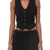 Gilet elegante tailor nero