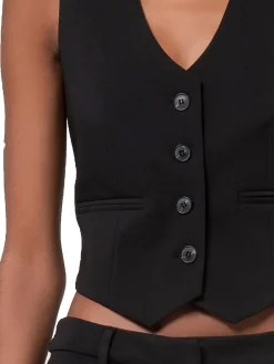 Gilet elegante tailor nero