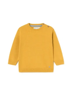 Girocollo basic senape