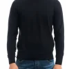 Girocollo manica lunga Magni nero