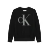 Girocollo teen monogram nero