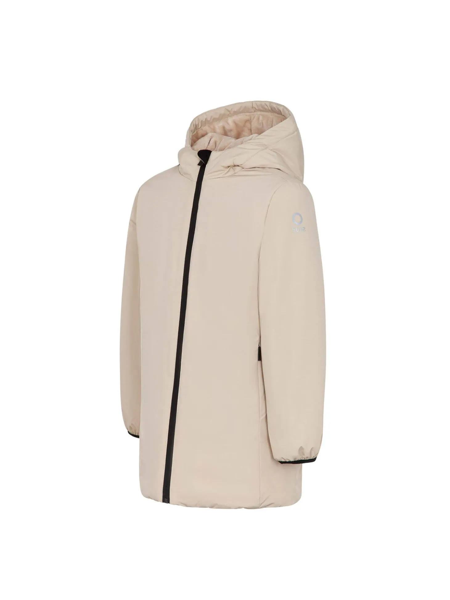 Giubbino con cappuccio Aurelia Velour sand/beige