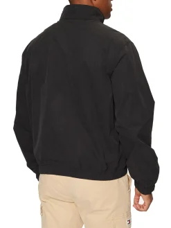 Giubbino con zip tjm essential nero