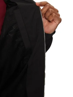 Giubbino con zip tjm essential nero