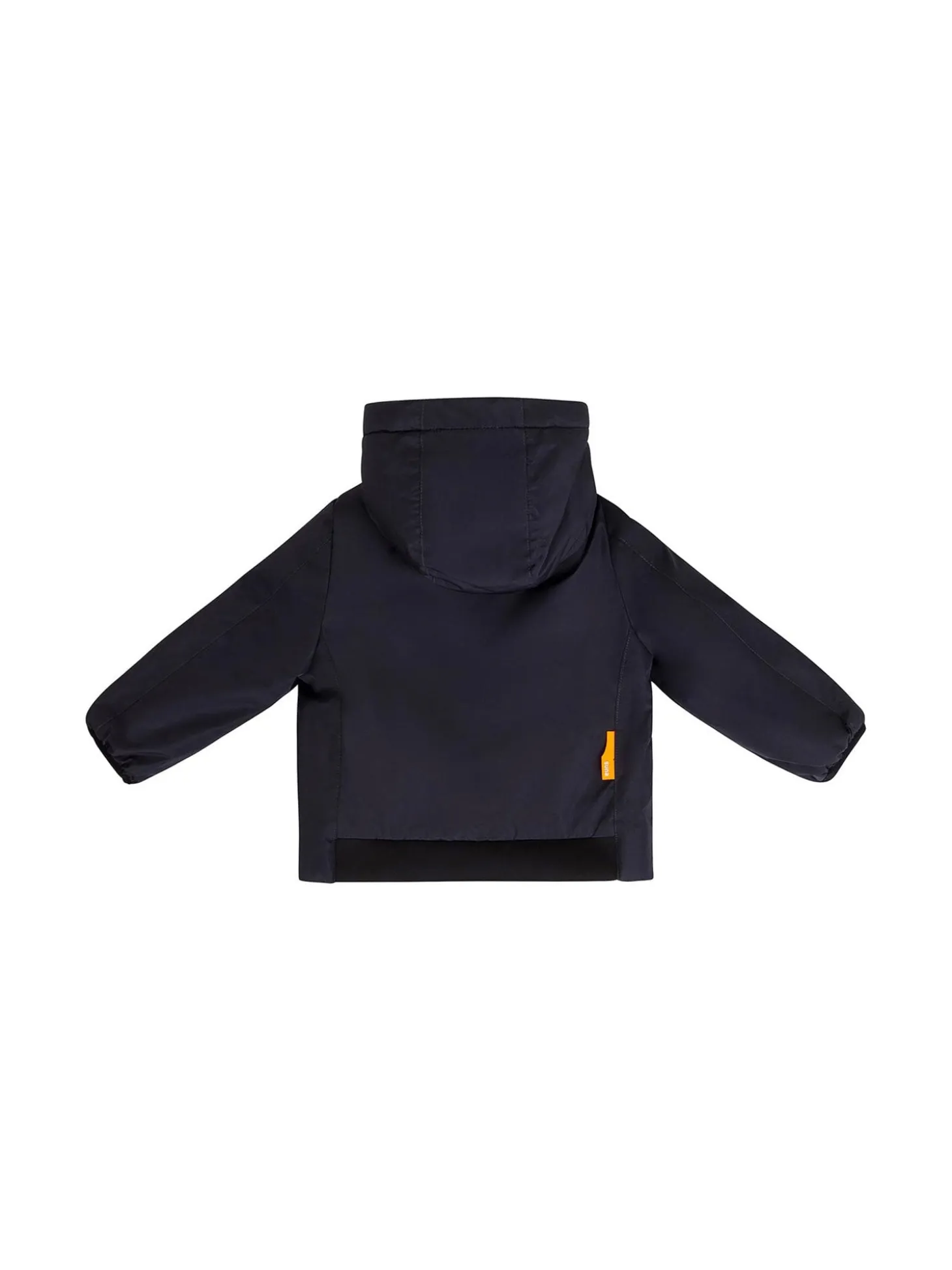 Giubbino Kids con cappuccio Aurelio Velour blu