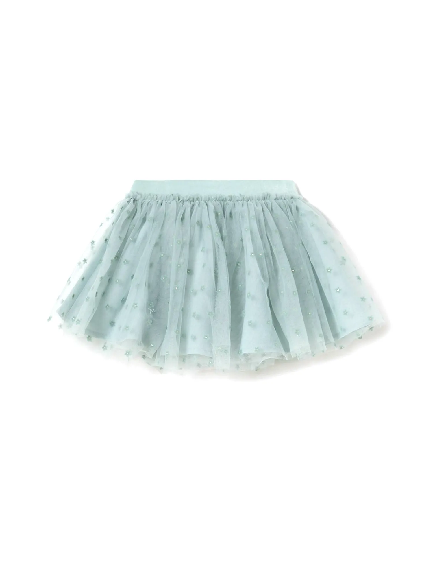 Gonna in tulle giada