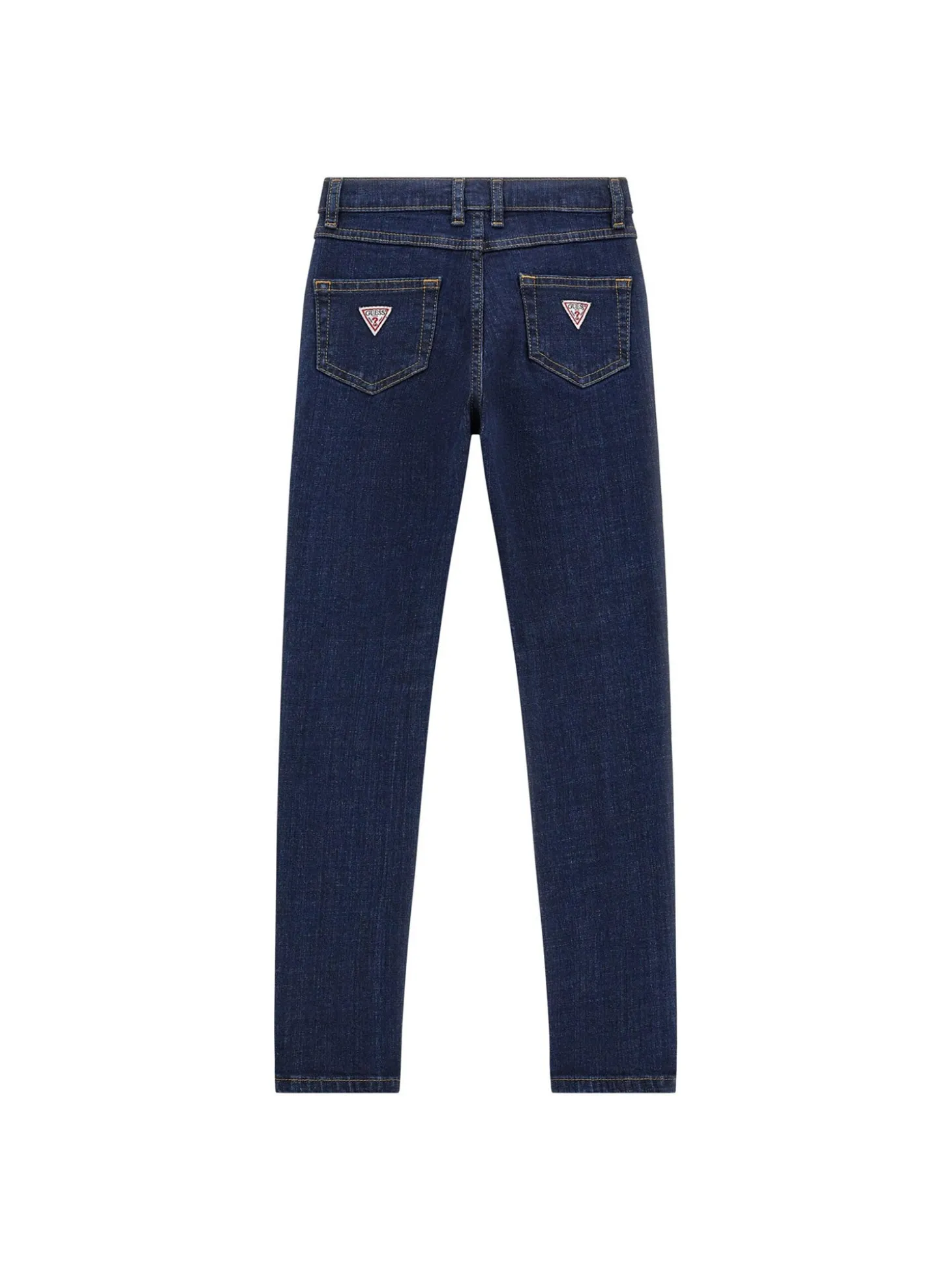 Jeans alta vita skinny stretch denim scuro