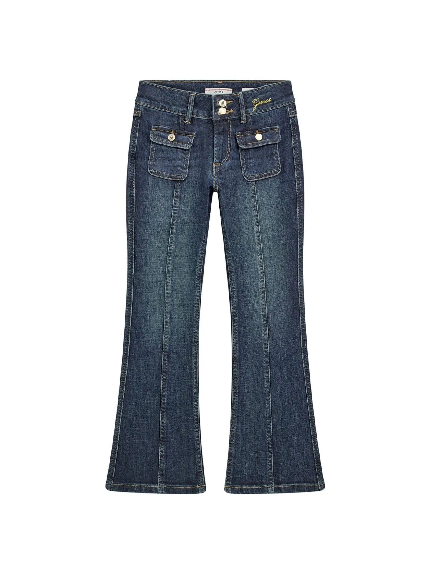 Jeans bootcut fit denim scuro