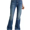 Jeans Bootcut Fit Flare Denim blu medio