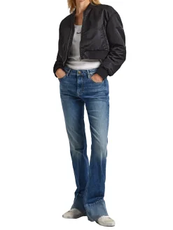 Jeans Bootcut Fit Flare Denim blu medio