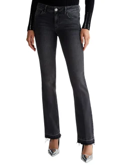 Jeans bottom up fly rw black denim