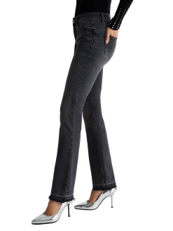Jeans bottom up fly rw black denim