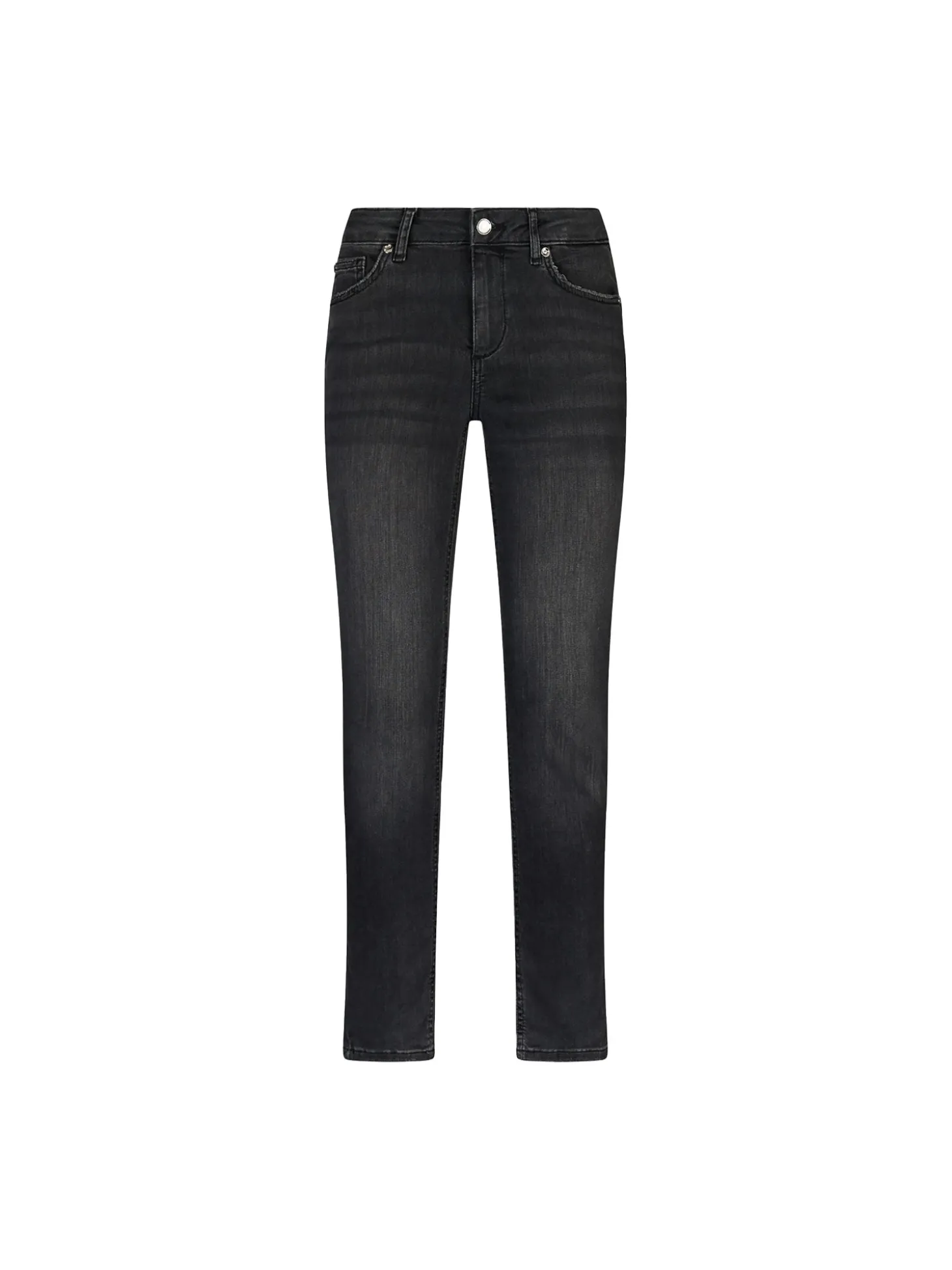 Jeans bottom up skinny black denim