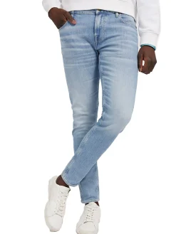 Jeans Chris modello elasticizzato in denim chiaro