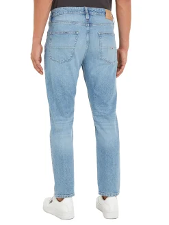 Jeans dad fit in denim chiaro