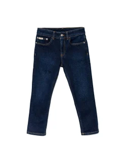Jeans dad kids in denim blu