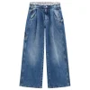 Jeans fashion fit in denim medio
