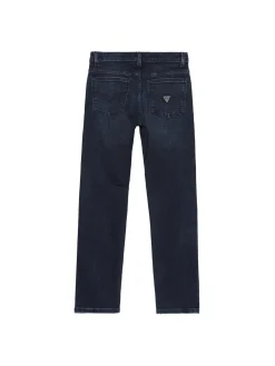 Jeans gamba stretta blu scuro