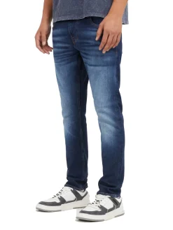 Jeans Miami modello elasticizzato in denim scuro