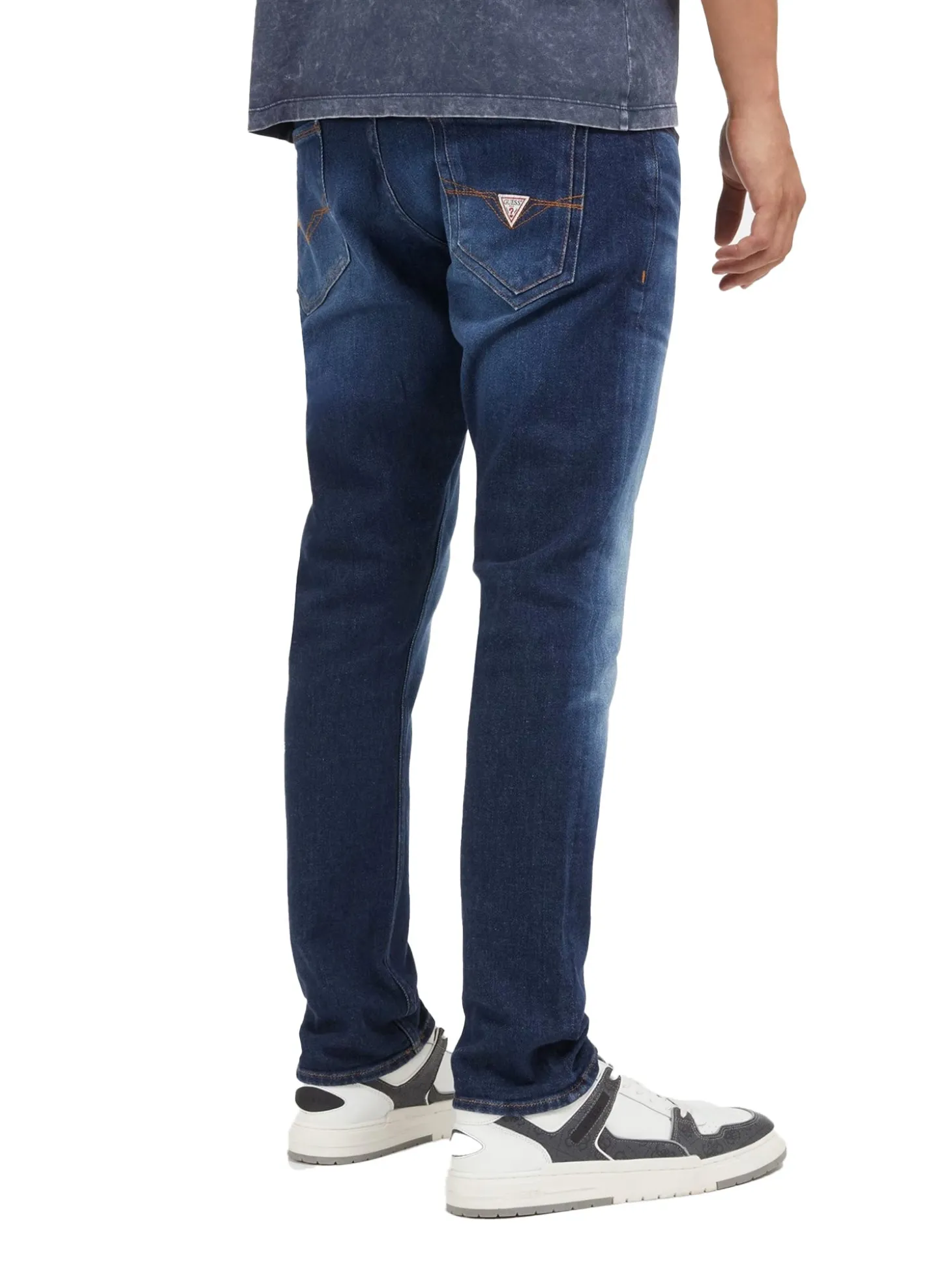Jeans Miami modello elasticizzato in denim scuro