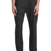 Jeans relaxed a vita media g18 black denim