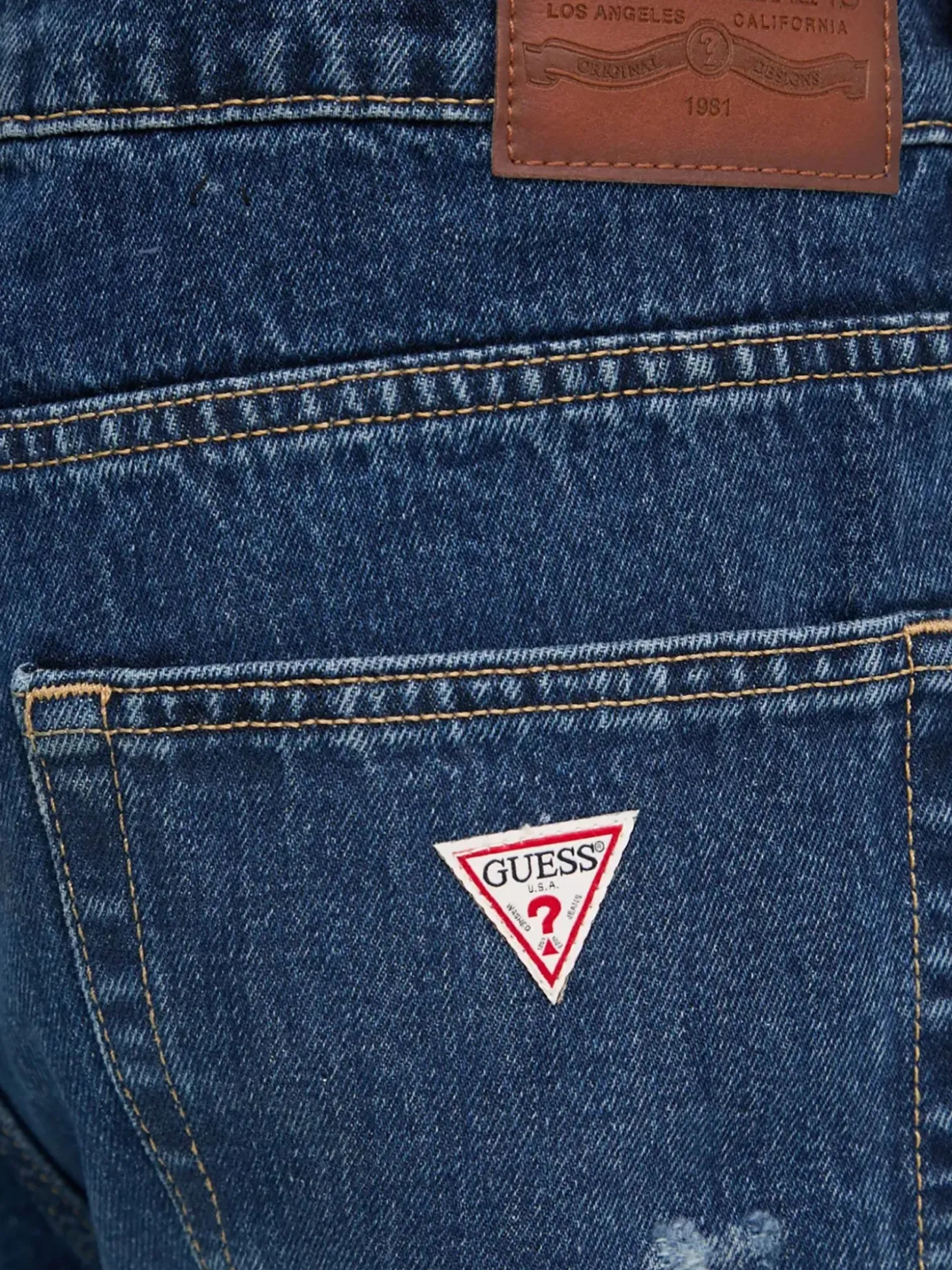 Jeans relaxed fit denim scuro