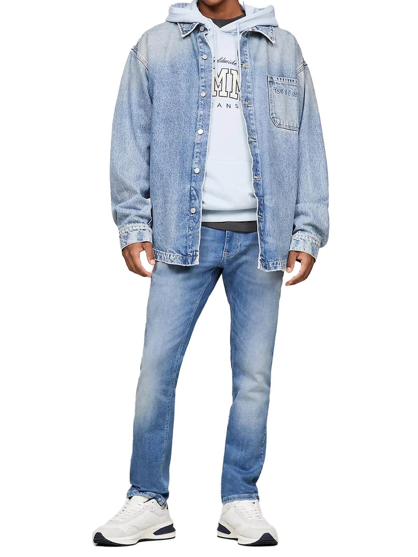 Jeans Scanton Slim Fit Stretch denim medio