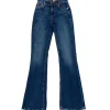 Jeans sexy flare denim medio