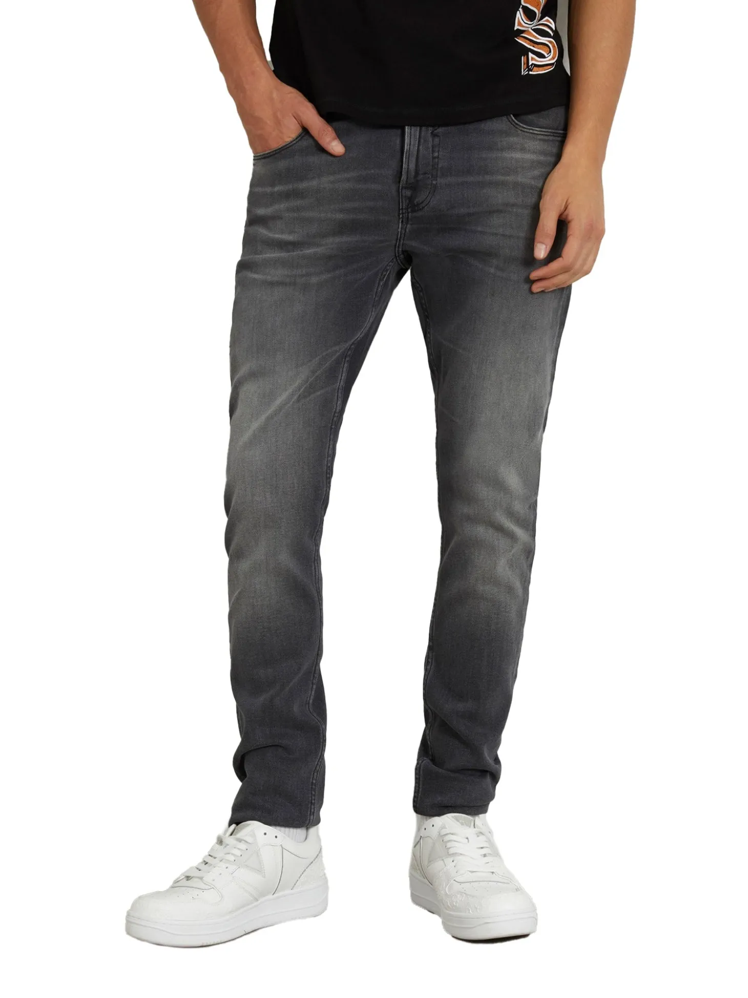 Jeans Skinny Fit Chris - Denim grey