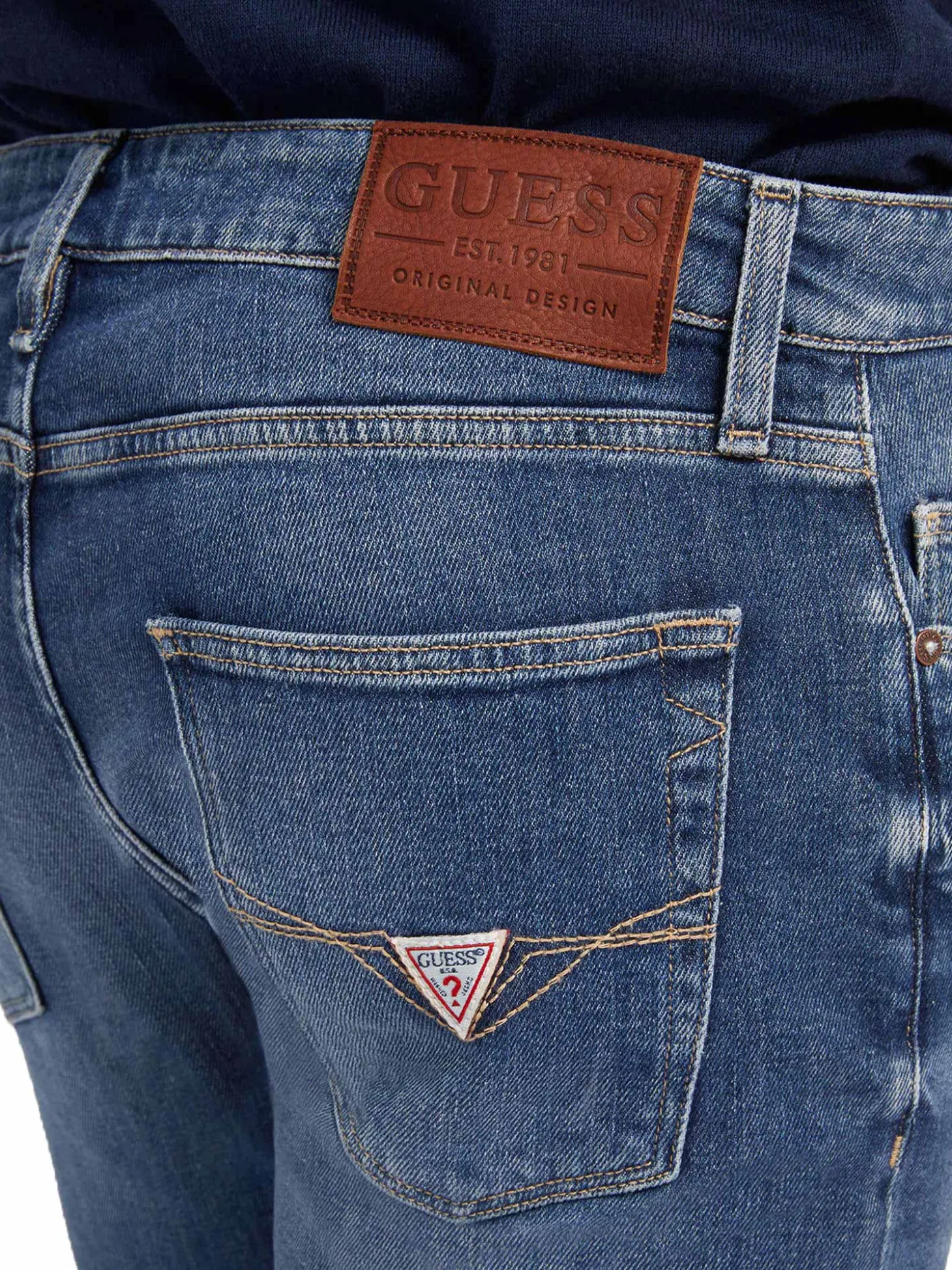 Jeans Skinny Fit Chris - Denim medio