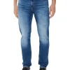 Jeans slim con 5 tasche Taper denim medio