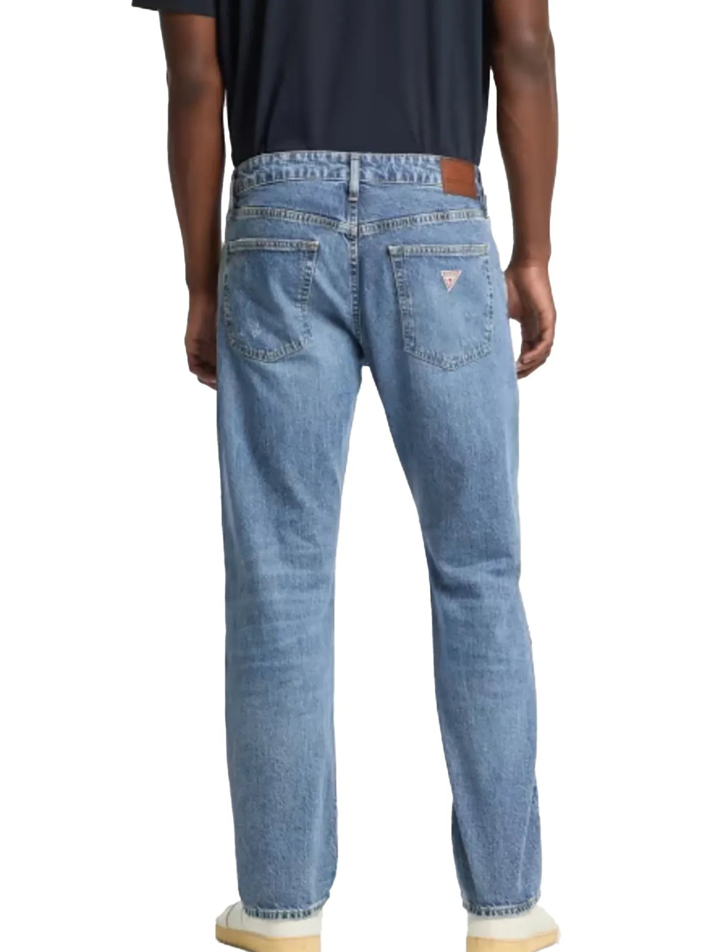 Jeans straight G16 denim chiaro