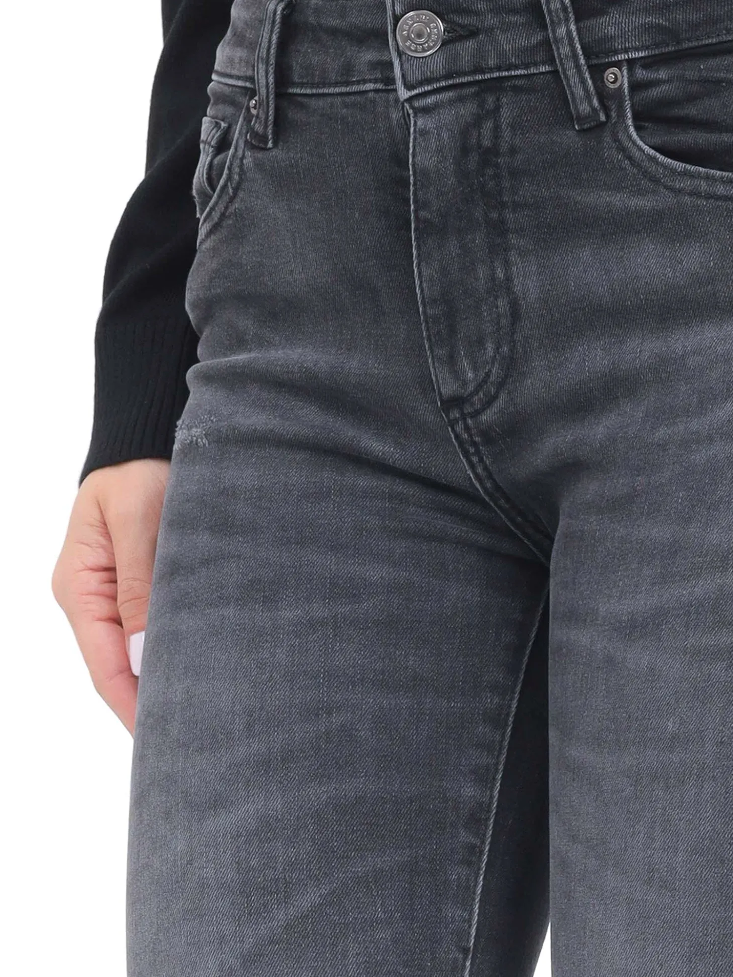 Jeans stretch black denim