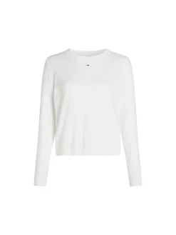 Maglia girocollo bianco