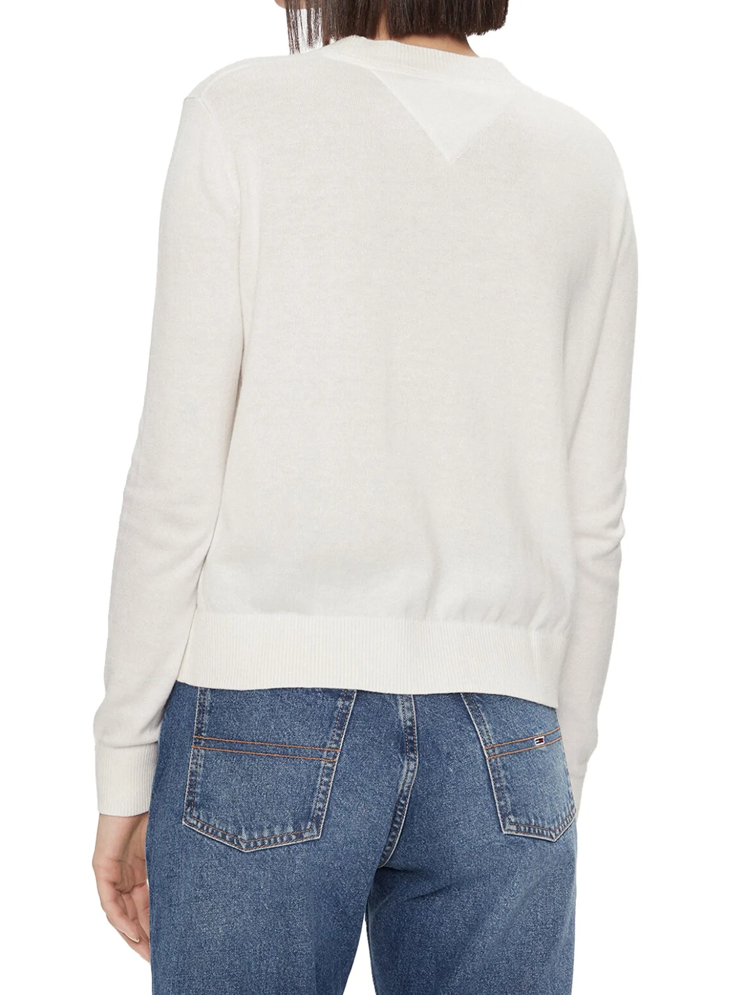 Maglia girocollo Essential regular fit bianco