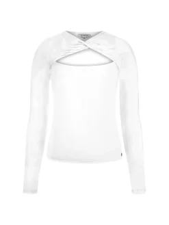 Maglia twisted yoke mena bianco