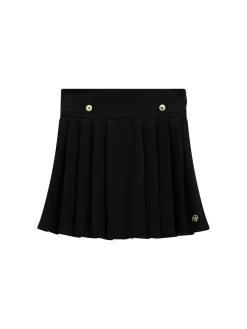 Mini gonna punto milano nero