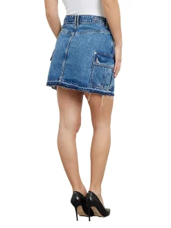 Minigonna Vivette jeand denim medio
