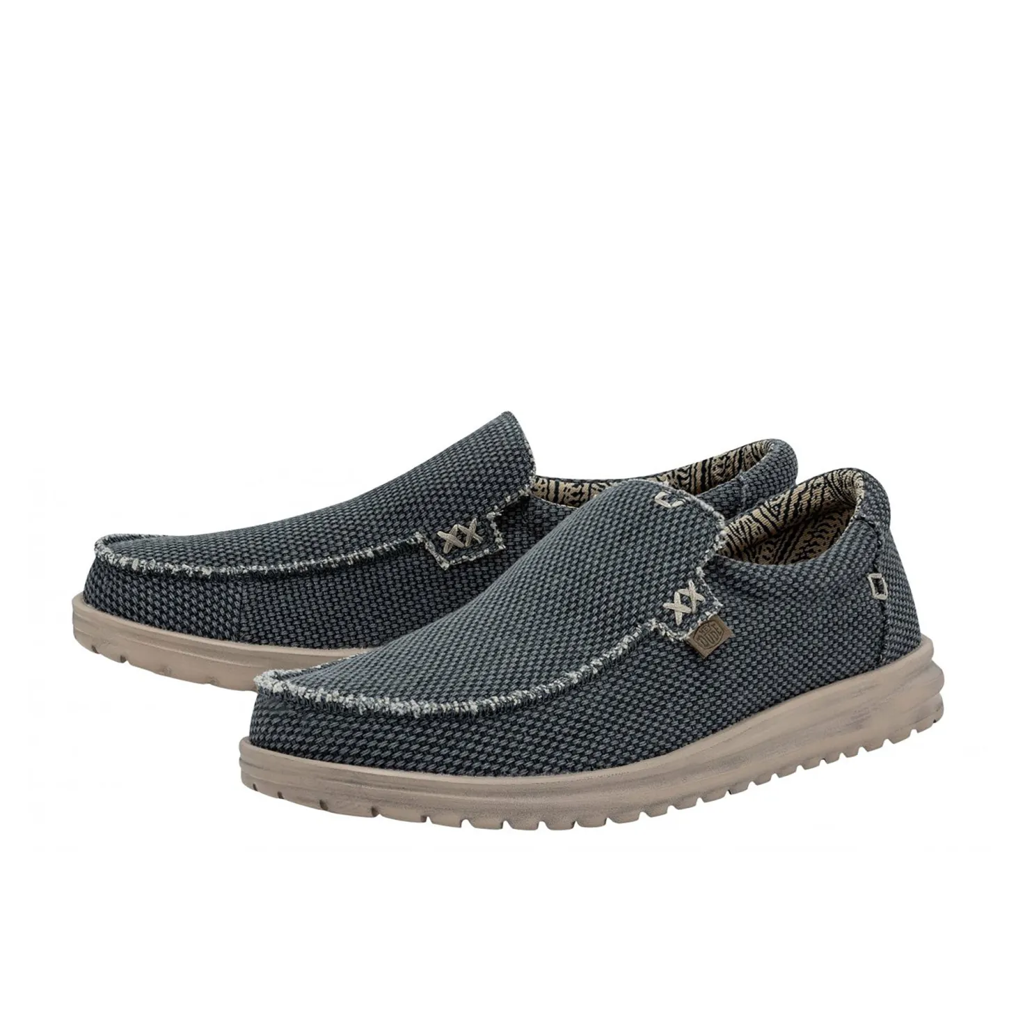 Mocassino Mikka Braided blu