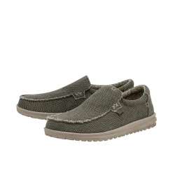 Mocassino Mikka Braided verde militare
