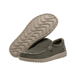Mocassino Mikka Braided verde militare