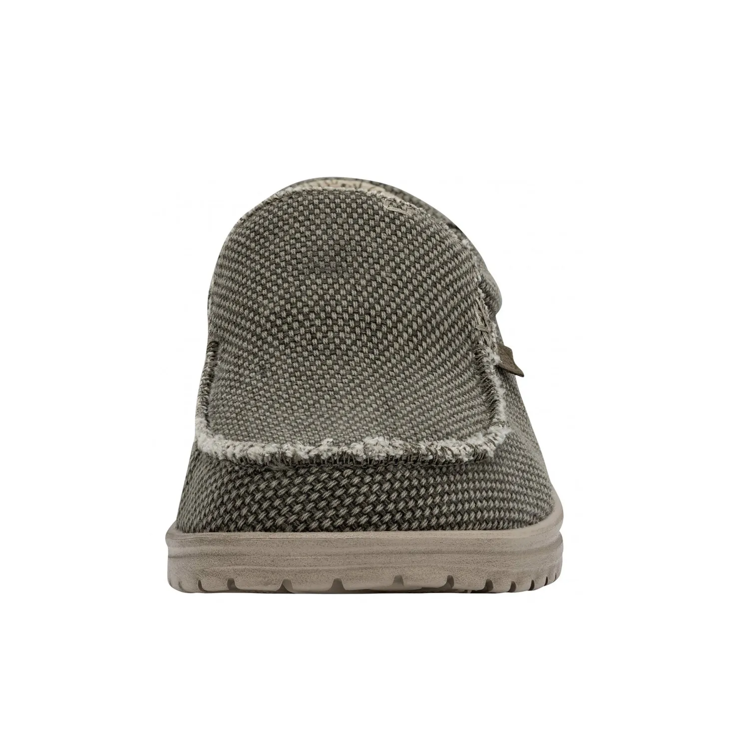 Mocassino Mikka Braided verde militare