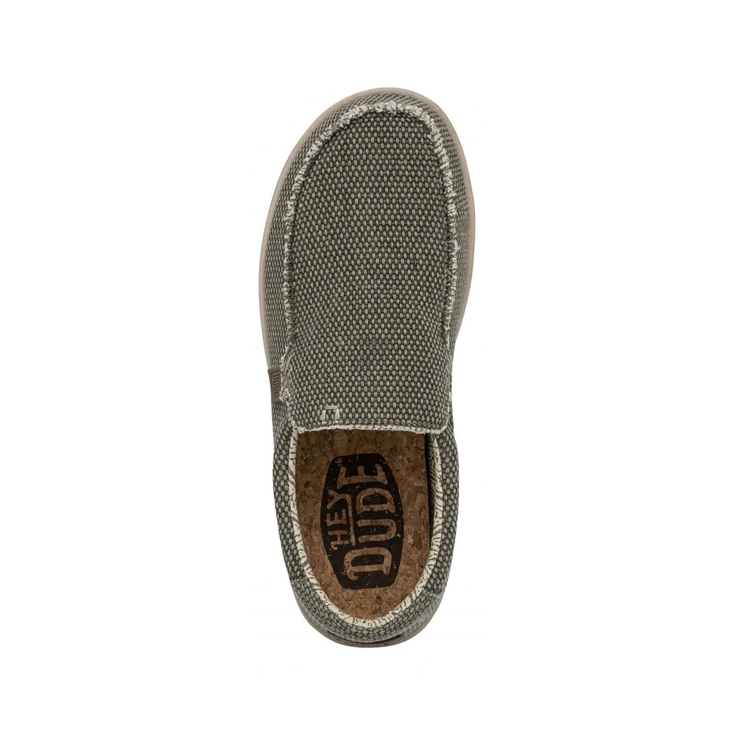 Mocassino Mikka Braided verde militare